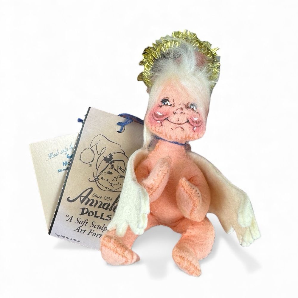 Annalee collectible 5โ Angel doll NWT